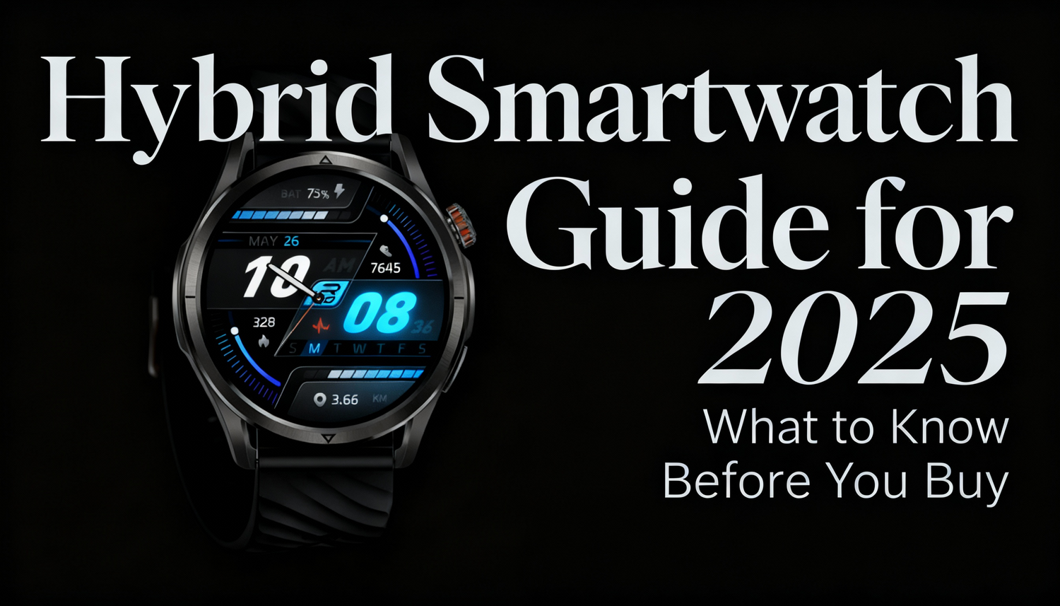 Hybrid Smartwatch | KOSPET Smartwatch