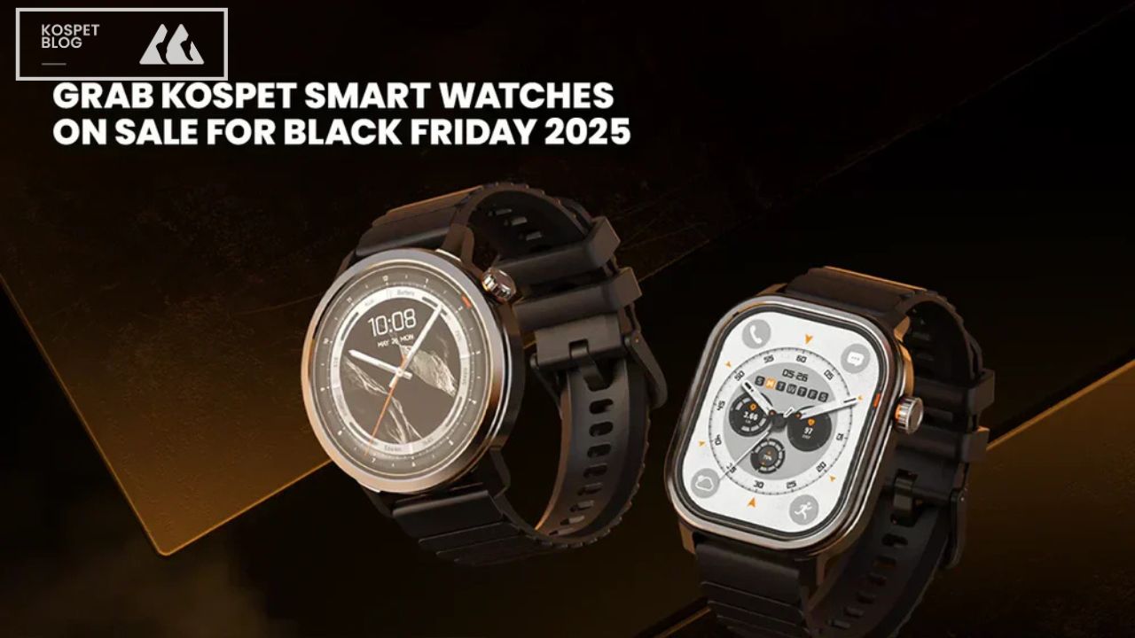 Grab KOSPET Smart Watches on Sale for Black Friday 2025