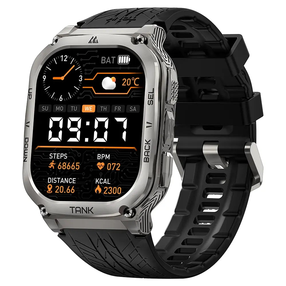 kospet-m3-smartwatch-silver-with-silicone-straps#color_silver^package_Silicone Basic