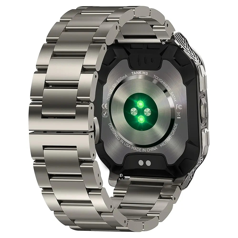 kospet-m3-smartwatch-silver-with-steel-straps#color_silver^package_Silicone + Steel Premium