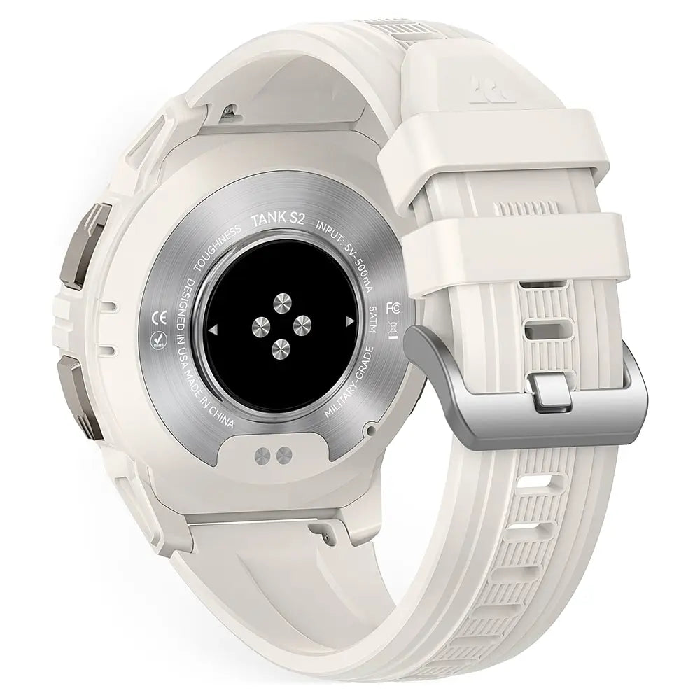 kospet-tank-s2-smartwatch-Lily-White#color_Lily White