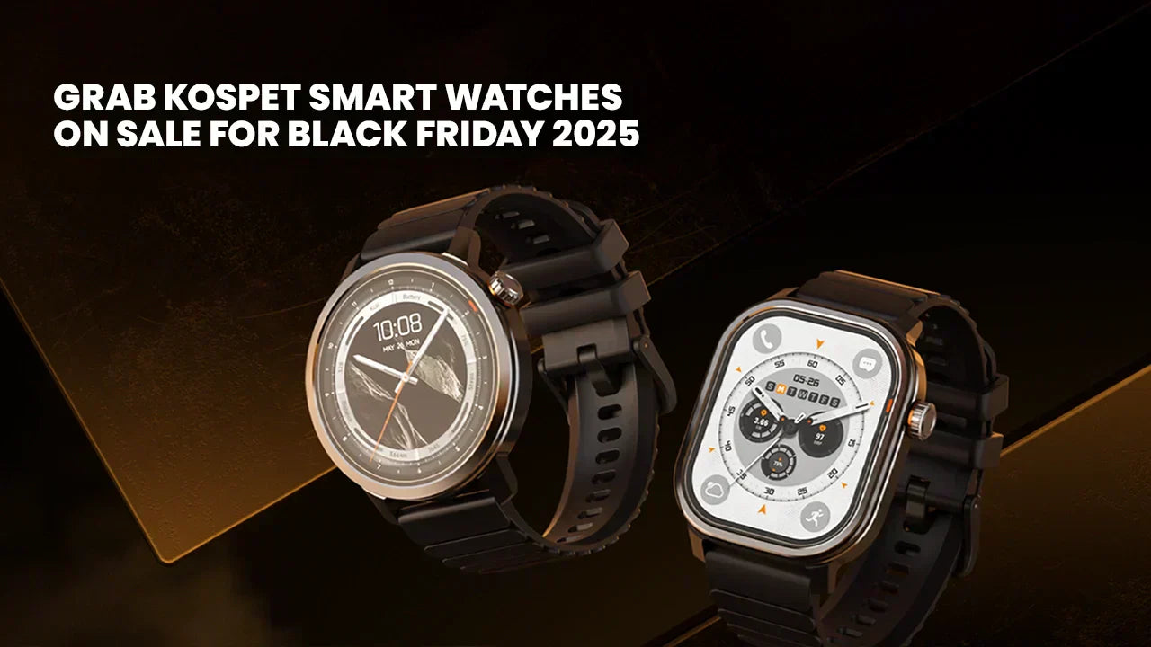 Grab KOSPET Smart Watches on Sale for Black Friday 2025