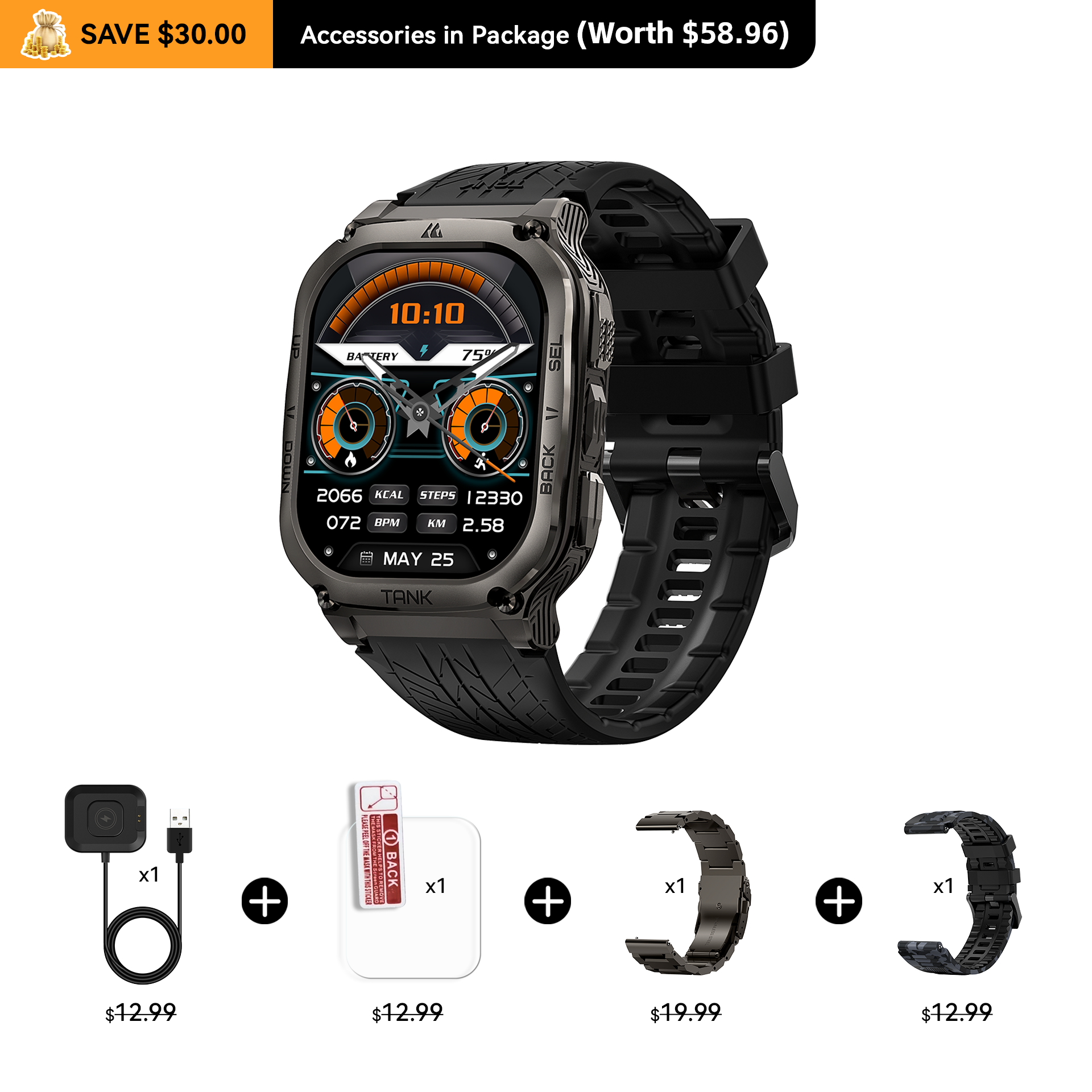 KOSPET TANK M3 Smartwatch