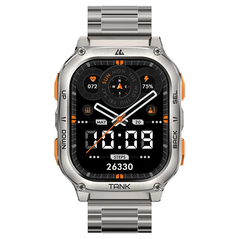 kospet-tank-m3-ultra-smartwatch-silver-with-steel-straps#color_silver