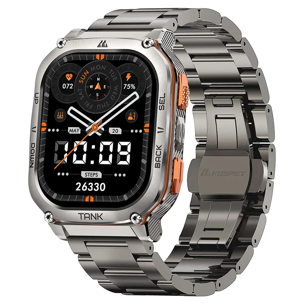 kospet-tank-m3-ultra-smartwatch-silver-with-steel-straps#color_silver